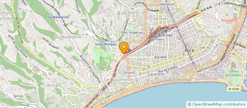 localisation de l'entreprise MONSIEUR MOHAMED SAMI GAMHA à NICE