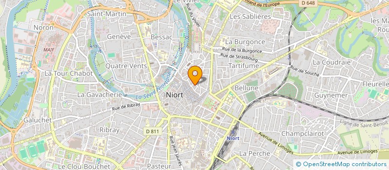 localisation de l'entreprise MONSIEUR MOHAMED SANGARE à NIORT