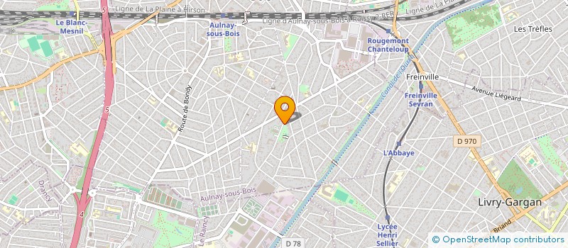 localisation de l'entreprise MONSIEUR MOHAMED SANOGO à AULNAY-SOUS-BOIS