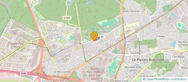 localisation de l'entreprise MONSIEUR MOHAMED SANOGO à CLAMART