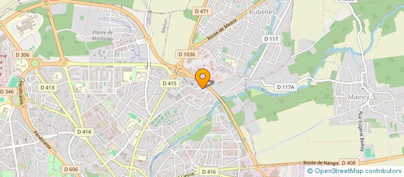 localisation de l'entreprise MONSIEUR MOHAMED SANOGO à MELUN