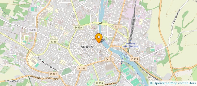 localisation de l'entreprise MONSIEUR MOHAMED SANOGO à AUXERRE
