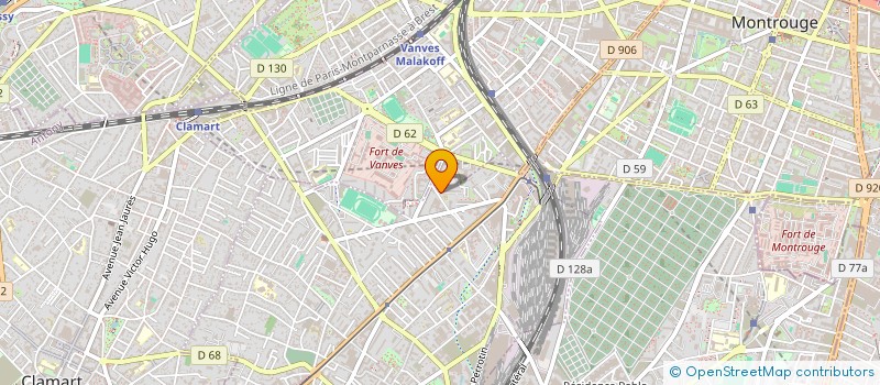 localisation de l'entreprise MONSIEUR MOHAMED-SANOUSSY DIABY  CHATILLON