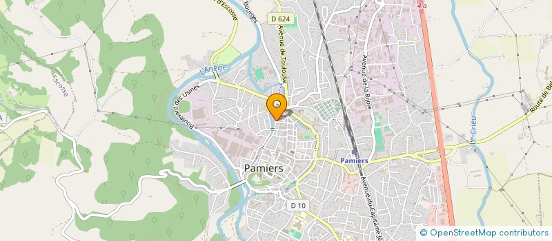 localisation de l'entreprise MONSIEUR MOHAMED SAOUDI à PAMIERS