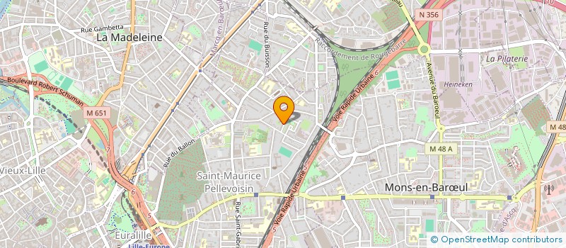 localisation de l'entreprise MONSIEUR MOHAMED SAOULA à LILLE