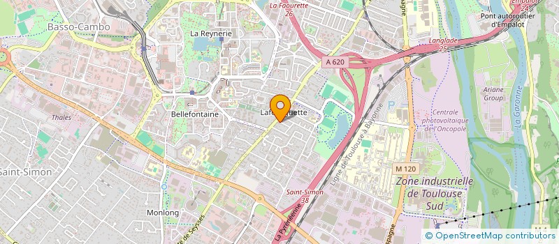 localisation de l'entreprise MONSIEUR MOHAMED SAQUI  TOULOUSE