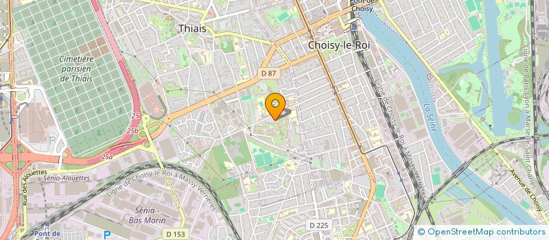 localisation de l'entreprise MONSIEUR MOHAMED SARHAN  THIAIS