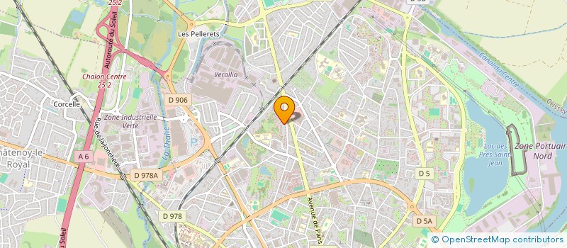 localisation de l'entreprise MONSIEUR MOHAMED SASSI  CHALON-SUR-SAONE