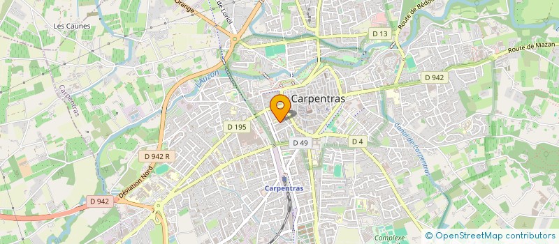 localisation de l'entreprise MONSIEUR MOHAMED SASSI à CARPENTRAS