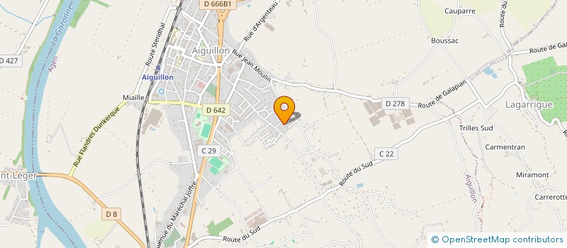 localisation de l'entreprise MONSIEUR MOHAMED SASSOU  ANGLET