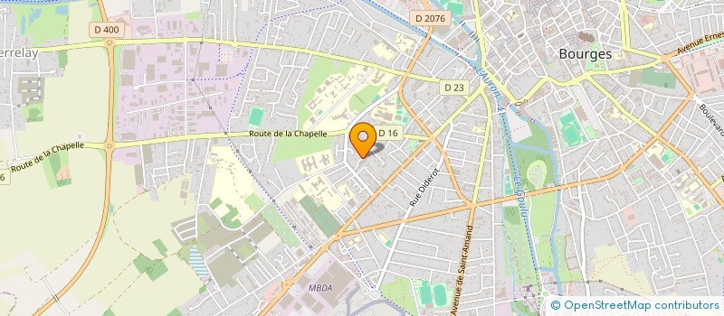 localisation de l'entreprise MONSIEUR MOHAMED SAWAB  BOURGES