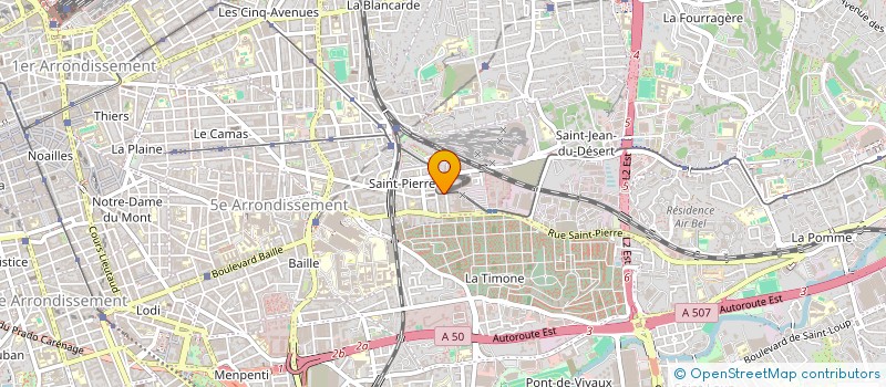 localisation de l'entreprise MONSIEUR MOHAMED SAYAH à MARSEILLE