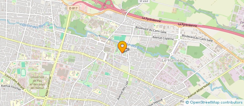 localisation de l'entreprise MONSIEUR MOHAMED SBIA à PAU