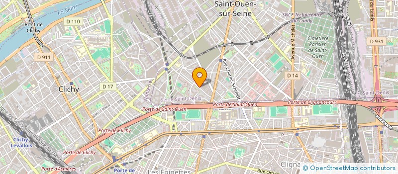 localisation de l'entreprise MONSIEUR MOHAMED SBIHI à SAINT-OUEN-SUR-SEINE