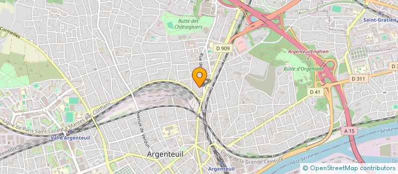 localisation de l'entreprise MONSIEUR MOHAMED SCHMIT à ARGENTEUIL