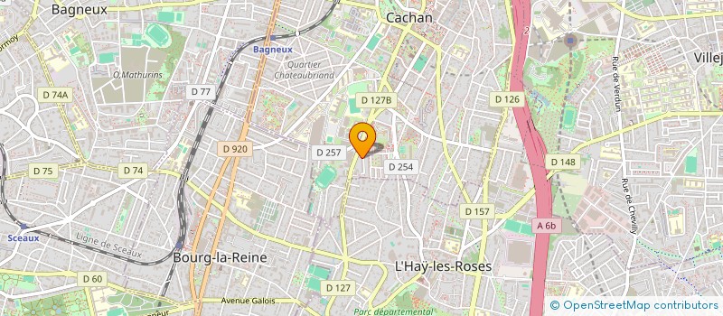 localisation de l'entreprise MONSIEUR MOHAMED SDIRI à CACHAN