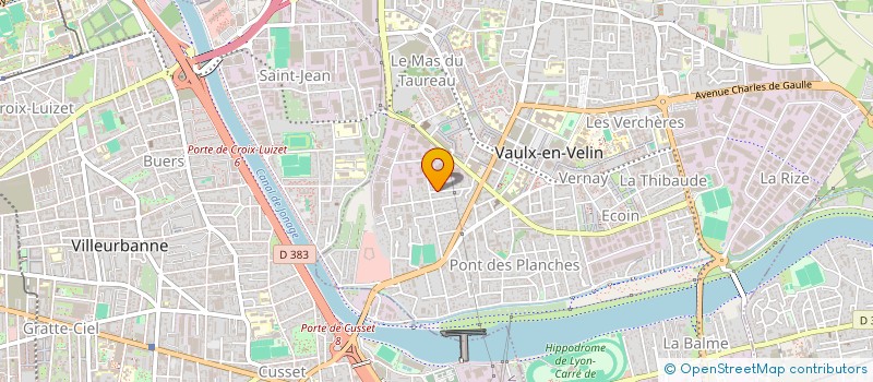 localisation de l'entreprise MONSIEUR MOHAMED SEBTI  VAULX-EN-VELIN