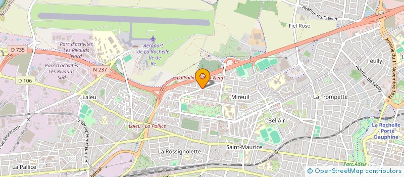 localisation de l'entreprise MONSIEUR MOHAMED SECK  LA ROCHELLE