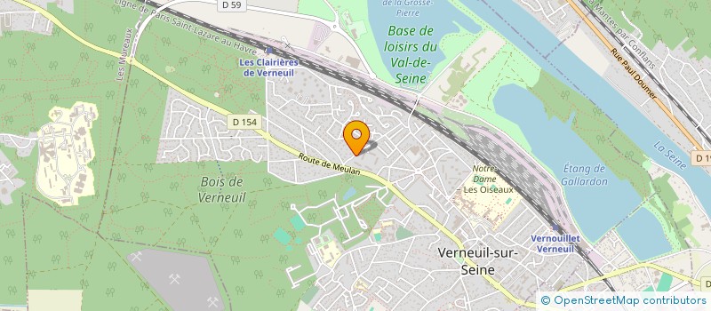 localisation de l'entreprise MONSIEUR MOHAMED SEDDOUD  VERNEUIL-SUR-SEINE