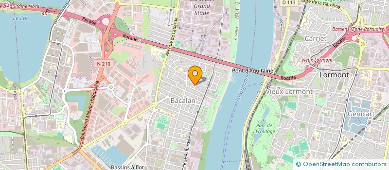 localisation de l'entreprise MONSIEUR MOHAMED SEDDOUKI à BORDEAUX
