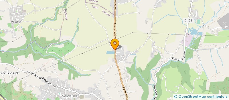 localisation de l'entreprise MONSIEUR MOHAMED SEDIRI  SEYSSUEL