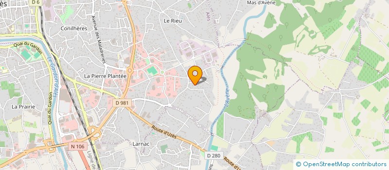 localisation de l'entreprise MONSIEUR MOHAMED SEDIRI  ALES