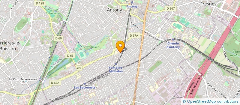 localisation de l'entreprise MONSIEUR MOHAMED SEDRINE à ANTONY