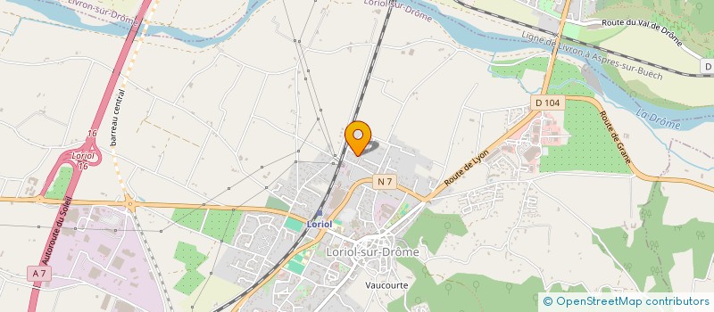 localisation de l'entreprise MONSIEUR MOHAMED SEGHIOUER  LORIOL-SUR-DROME