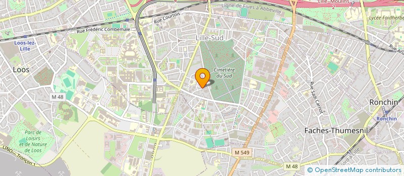 localisation de l'entreprise MONSIEUR MOHAMED SEGHIR OUALI à LILLE