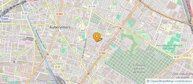 localisation de l'entreprise MONSIEUR MOHAMED SEHIBI  AUBERVILLIERS