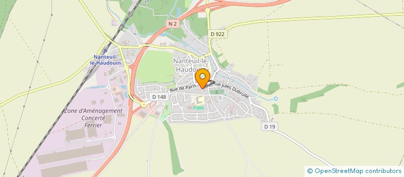 localisation de l'entreprise MONSIEUR MOHAMED SEHOUL  NANTEUIL-LE-HAUDOUIN