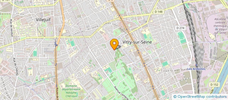 localisation de l'entreprise MONSIEUR MOHAMED SEIF SAIDI  VITRY-SUR-SEINE