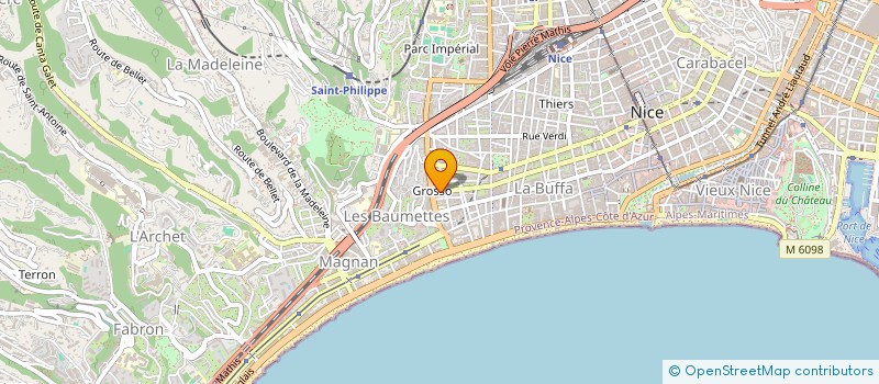 localisation de l'entreprise MONSIEUR MOHAMED SEKFALI à NICE