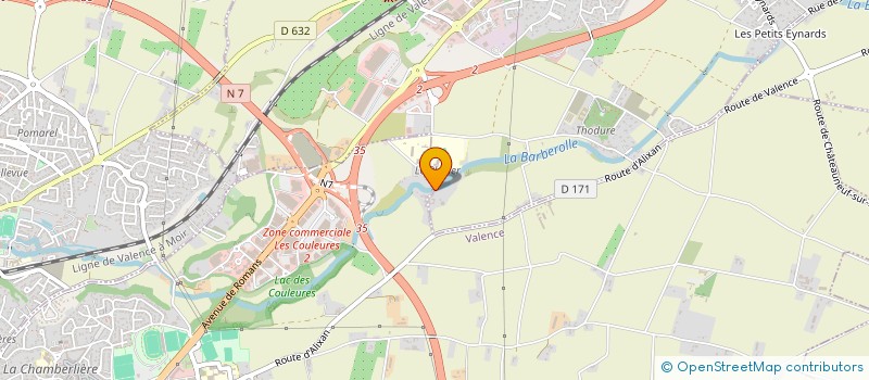 localisation de l'entreprise MONSIEUR MOHAMED SEKKAL à VALENCE