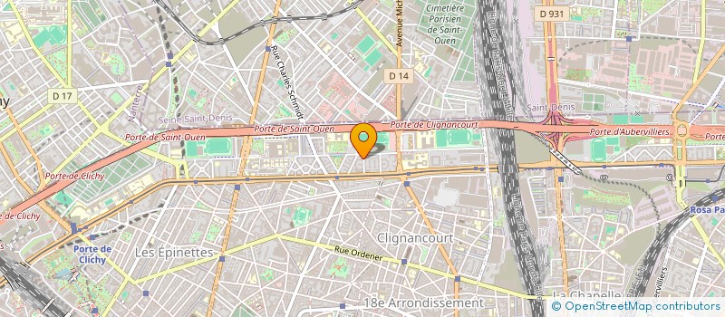 localisation de l'entreprise MONSIEUR MOHAMED SEKOU TRAOR à PARIS