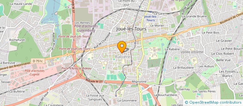 localisation de l'entreprise MONSIEUR MOHAMED SELLAI  JOUE-LES-TOURS