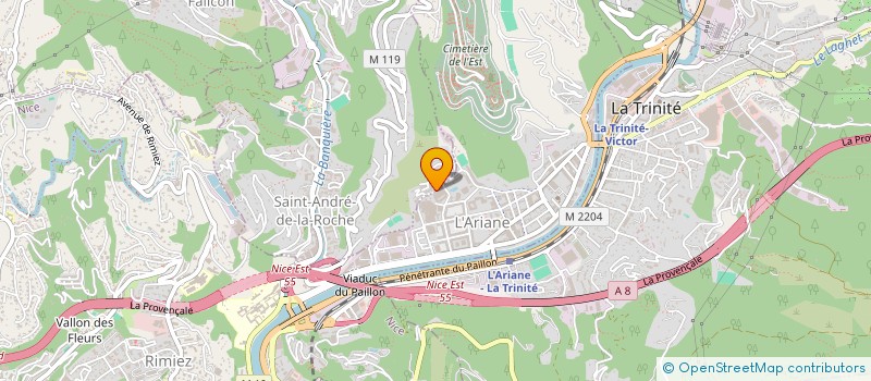 localisation de l'entreprise MONSIEUR MOHAMED SELLANI à NICE