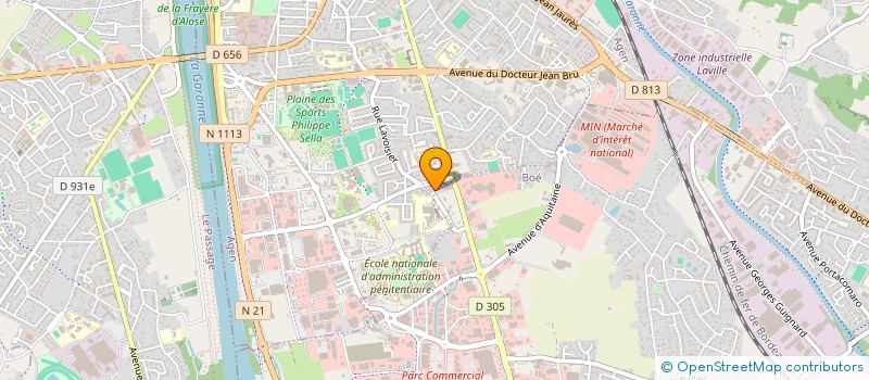 localisation de l'entreprise MONSIEUR MOHAMED SELLAOUI  BOE