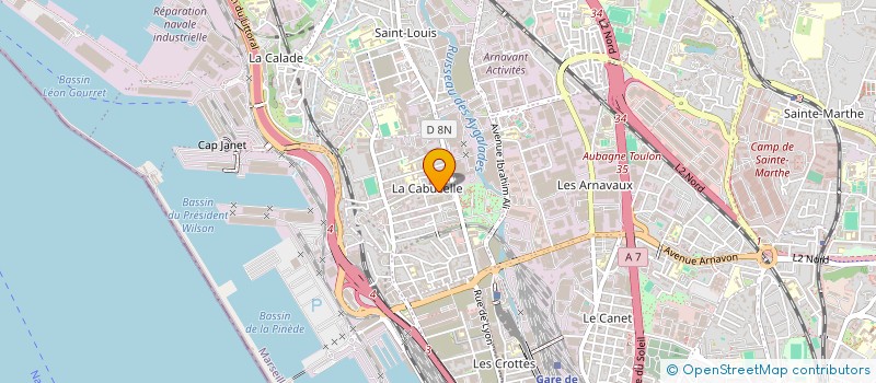 localisation de l'entreprise MONSIEUR MOHAMED SELLAOUI à MARSEILLE