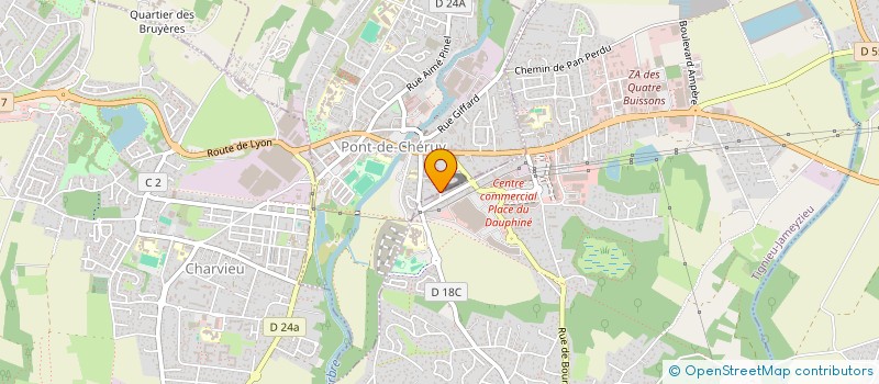 localisation de l'entreprise MONSIEUR MOHAMED SELMANI  PONT-DE-CHERUY