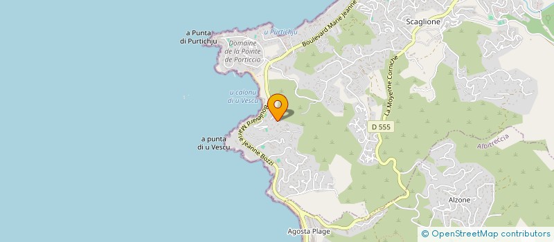 localisation de l'entreprise MONSIEUR MOHAMED SELMI  GROSSETO-PRUGNA