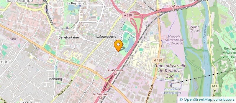 localisation de l'entreprise MONSIEUR MOHAMED SEMMACH CHECKHMAMA à TOULOUSE