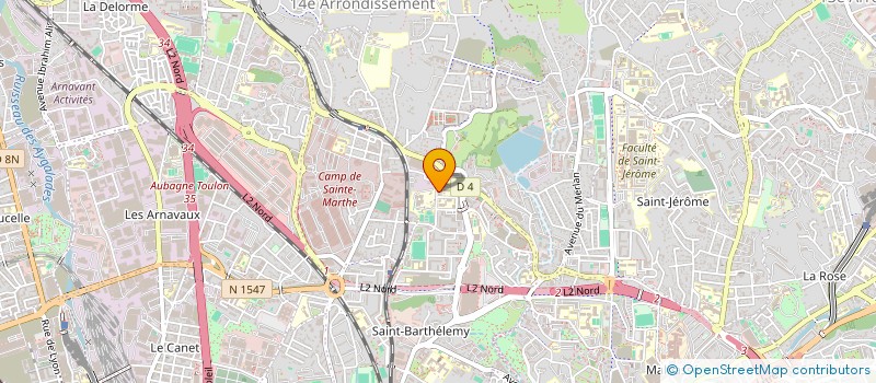 localisation de l'entreprise MONSIEUR MOHAMED SERHANE  MARSEILLE