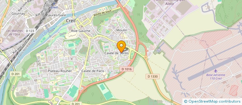 localisation de l'entreprise MONSIEUR MOHAMED SERRAJI à CREIL