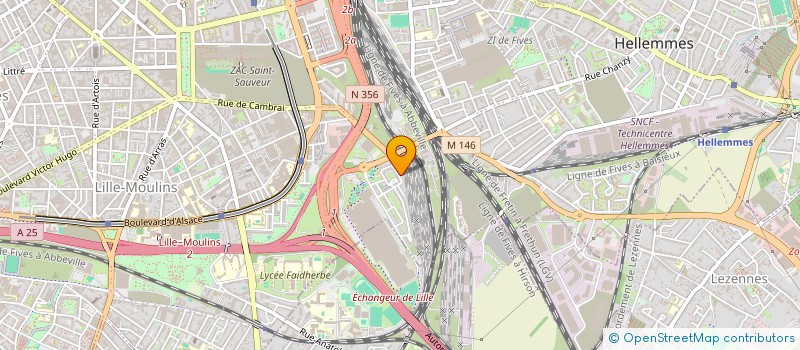 localisation de l'entreprise MONSIEUR MOHAMED SERSOU à LILLE