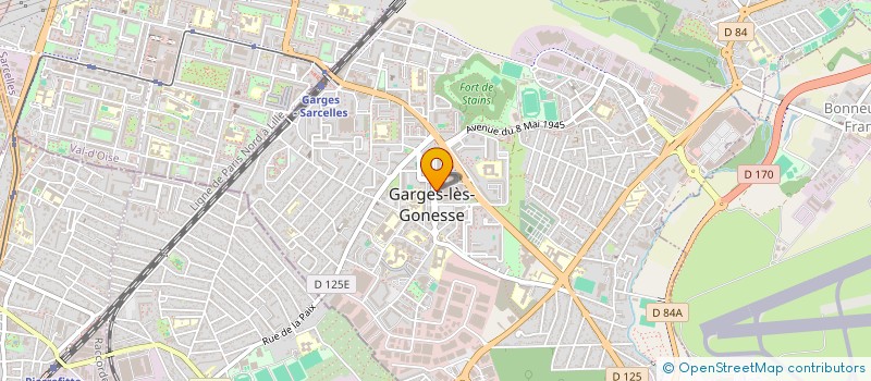 localisation de l'entreprise MONSIEUR MOHAMED SETTA  GARGES-LES-GONESSE