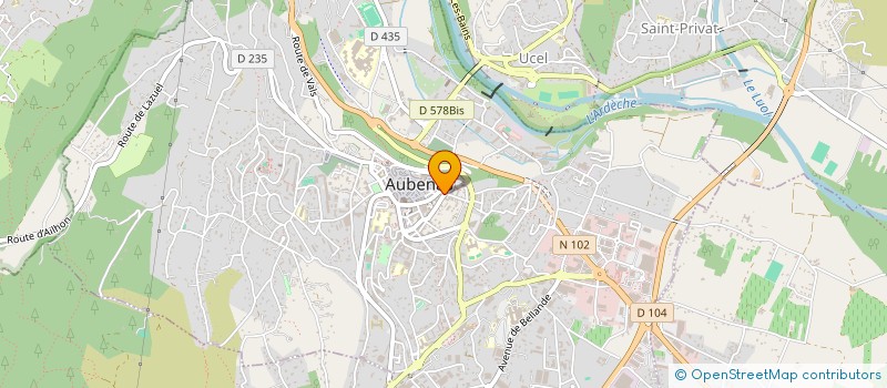 localisation de l'entreprise MONSIEUR MOHAMED SFAXI à AUBENAS