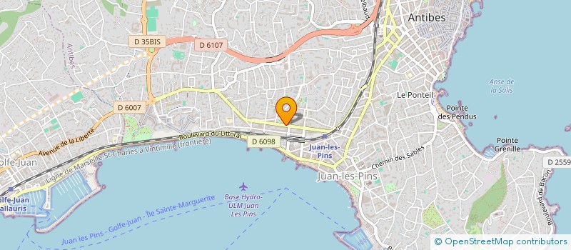 localisation de l'entreprise MONSIEUR MOHAMED SGHAIER  ANTIBES