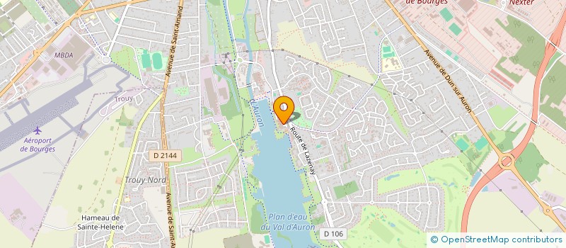 localisation de l'entreprise MONSIEUR MOHAMED SHAH SAFI  BOURGES