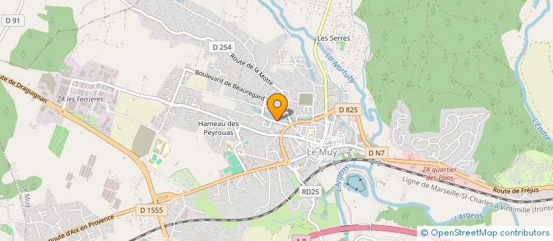 localisation de l'entreprise MONSIEUR MOHAMED SHAIEB  LE MUY